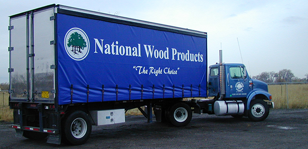 National Wood Products truck tarp