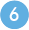 white number 6 in a blue circle